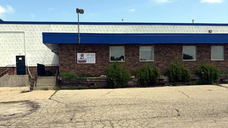 The AWPS shop building in Germantown